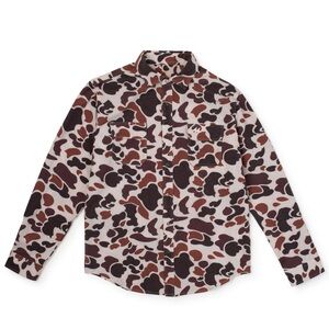 Two Dove "The Boone" Ultimate Outdoor Blend Vintage Boone Camo - Long Sleeve